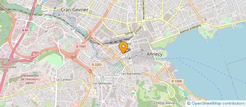 localisation de l'entreprise SARL LOBOPHONE  ANNECY