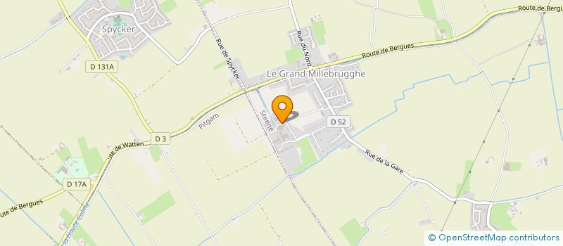 localisation de l'entreprise SARL LOC'FLANDRE à STEENE