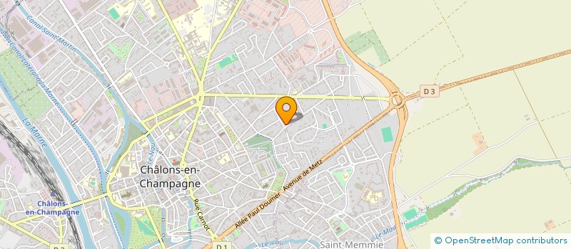 localisation de l'entreprise SARL LOCA SERVICES  CHALONS EN CHAMPAGNE