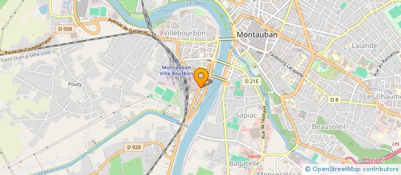 localisation de l'entreprise SARL LOCABIS  MONTAUBAN