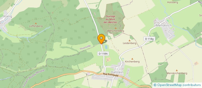 localisation de l'entreprise SARL LOCAFER  DALSTEIN