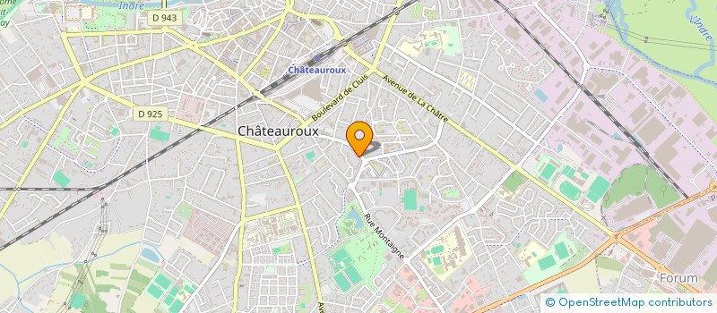 localisation de l'entreprise SARL LOCAMAG à CHATEAUROUX