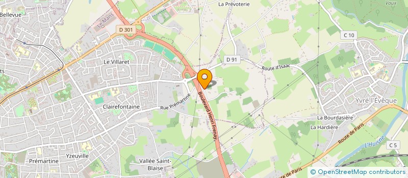 localisation de l'entreprise SARL LOCAPHIL  LE MANS