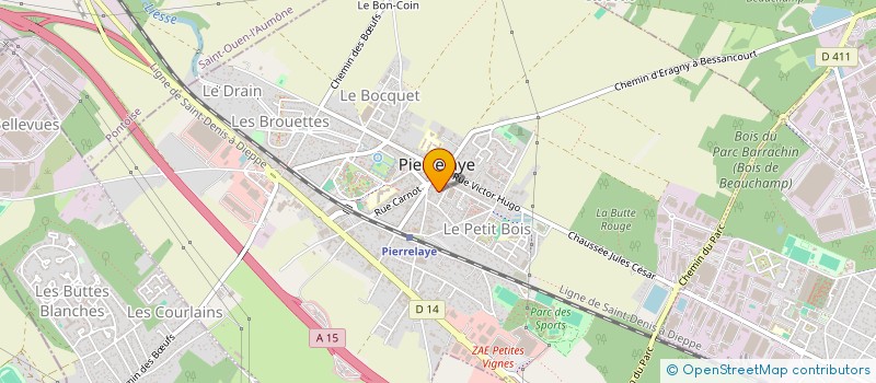 localisation de l'entreprise SARL LOCATION AVENUE  PIERRELAYE