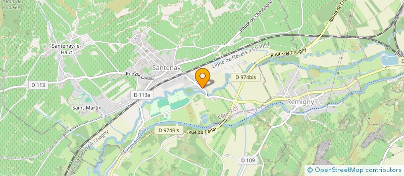 localisation de l'entreprise SARL LOCATION BURGUNDY à SANTENAY