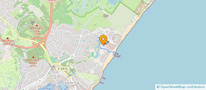 localisation de l'entreprise SARL LOCATION VACANCES NATURE  AGDE