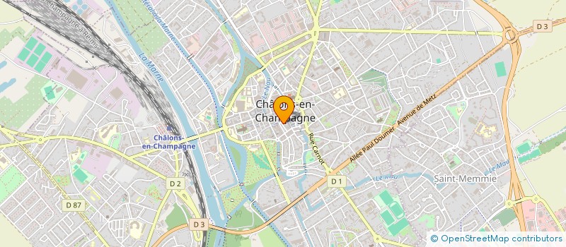 localisation de l'entreprise SARL LOCHARD à CHALONS-EN-CHAMPAGNE
