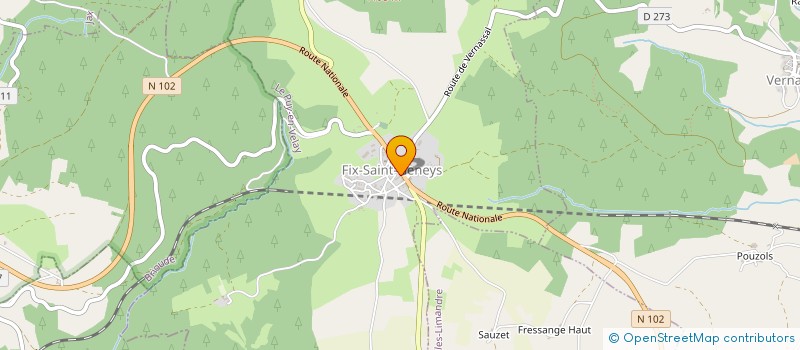 localisation de l'entreprise SARL LOCUSSOL  FIX-SAINT-GENEYS