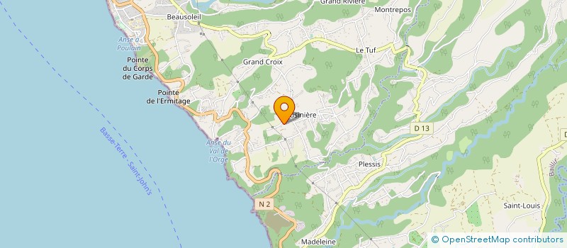 localisation de l'entreprise SARL LODARD  VIEUX-HABITANTS