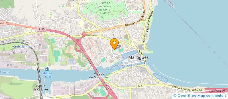 localisation de l'entreprise SARL LODICO à MARTIGUES