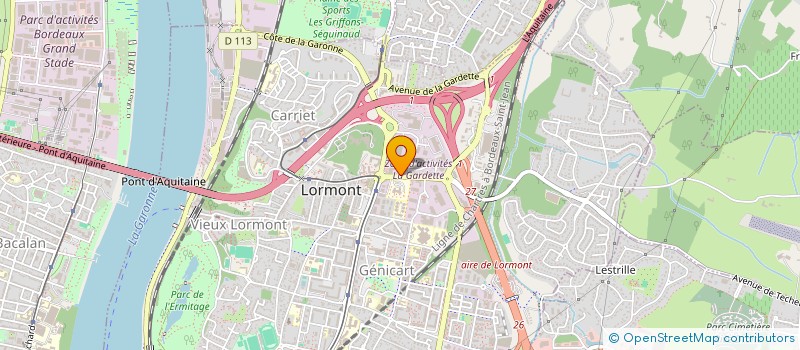 localisation de l'entreprise SARL LODIPRO à LORMONT