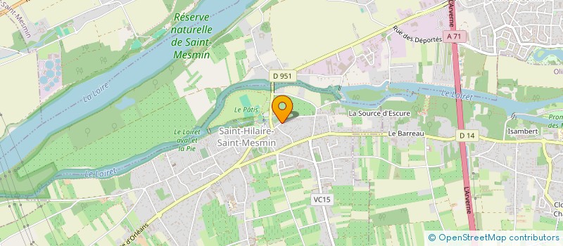 localisation de l'entreprise SARL LODS  SAINT-HILAIRE-SAINT-MESMIN