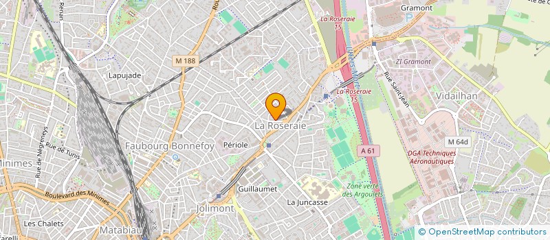 localisation de l'entreprise SARL LOFT TRANSACTION  TOULOUSE