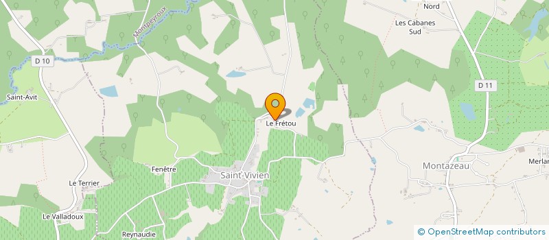 localisation de l'entreprise SARL LOGIBOIS  ST VIVIEN