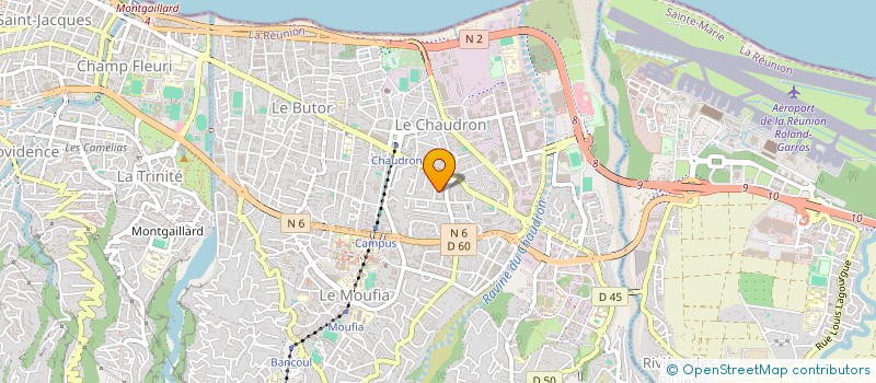 localisation de l'entreprise SARL LOGIKA FORMATION OI à SAINT-DENIS