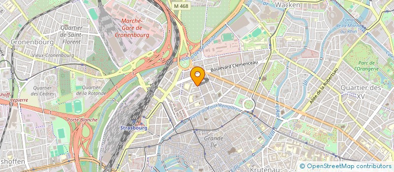 localisation de l'entreprise SARL LOGIOR à STRASBOURG