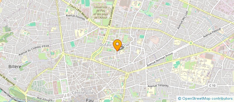 localisation de l'entreprise SARL LOGIS + à PAU