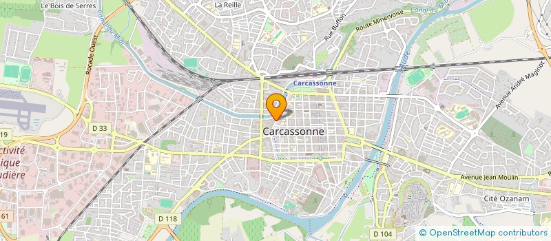 localisation de l'entreprise SARL LOGIS D'OCCITANIE  CARCASSONNE