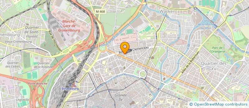 localisation de l'entreprise SARL LOGOS à STRASBOURG