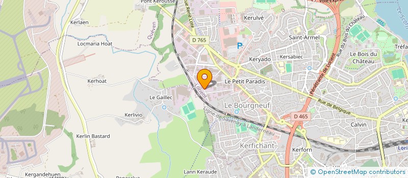 localisation de l'entreprise SARL LOHEAC à LORIENT