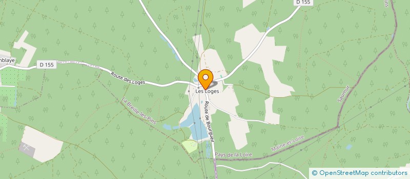 localisation de l'entreprise SARL LOIRE PROPERTY  COURLEON