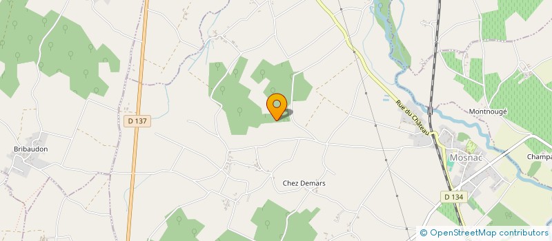 localisation de l'entreprise SARL LOISEAU ALEXANDRE  MOSNAC