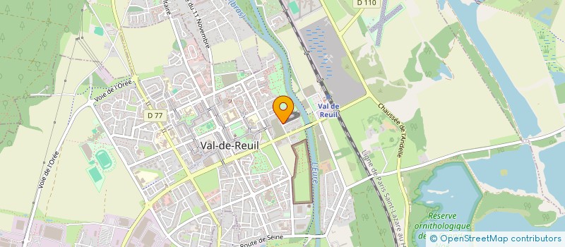 localisation de l'entreprise SARL LOISIRS M&M  VAL-DE-REUIL