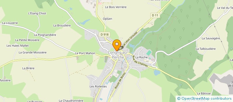 localisation de l'entreprise SARL LOISTRON PRESSE à LONGNY LES VILLAGES