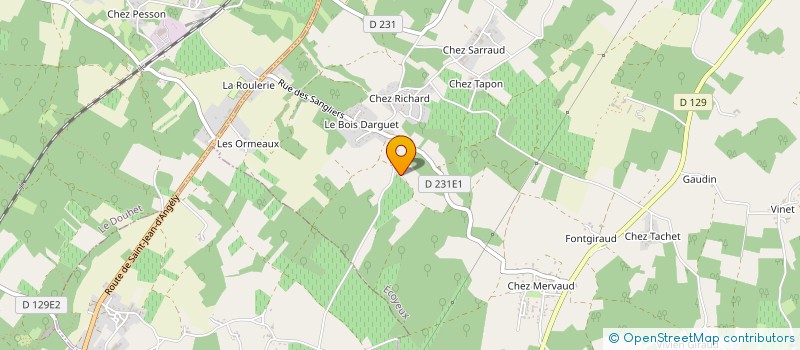 localisation de l'entreprise SARL LOIZEAU  ECOYEUX