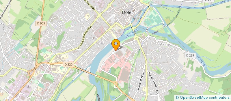 localisation de l'entreprise SARL LOLA DES ROCHES à DOLE