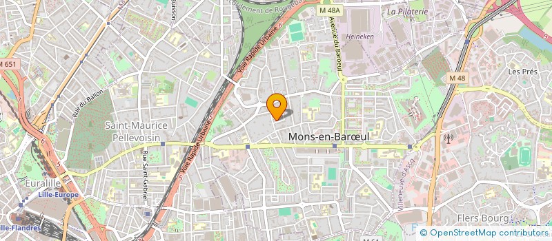 localisation de l'entreprise SARL LOLA INVEST à MARCQ-EN-BARŒUL