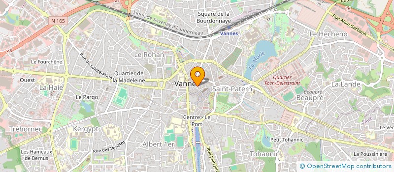 localisation de l'entreprise SARL LOLA MOKA à VANNES