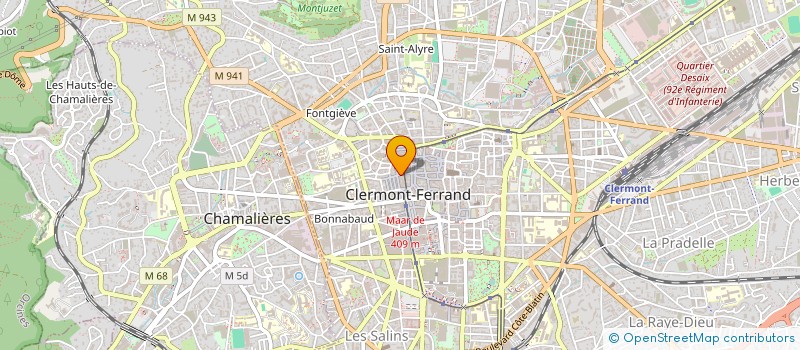 localisation de l'entreprise SARL LOLI  CLERMONT-FERRAND