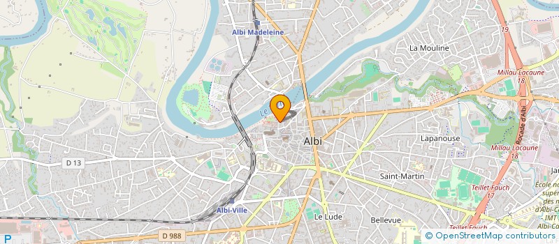 localisation de l'entreprise SARL LOMA à ALBI