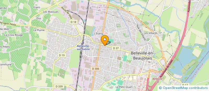 localisation de l'entreprise SARL LOMA  BELLEVILLE-EN-BEAUJOLAIS