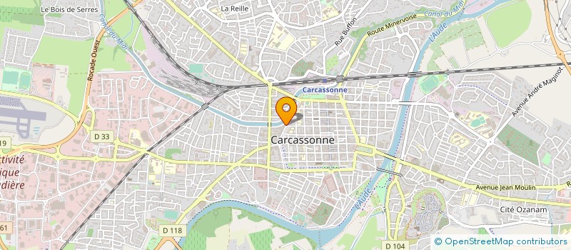 localisation de l'entreprise SARL LOMAX à CARCASSONNE