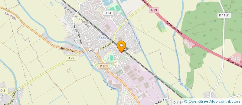 localisation de l'entreprise SARL LOMBARD à GENLIS