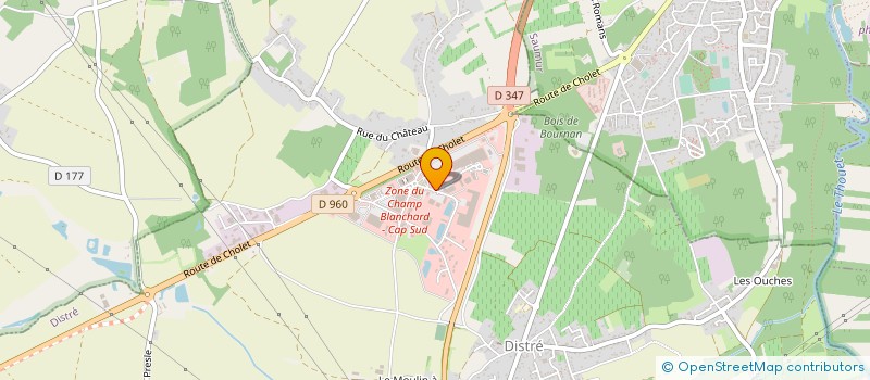 localisation de l'entreprise SARL LOMBARD à DISTRE