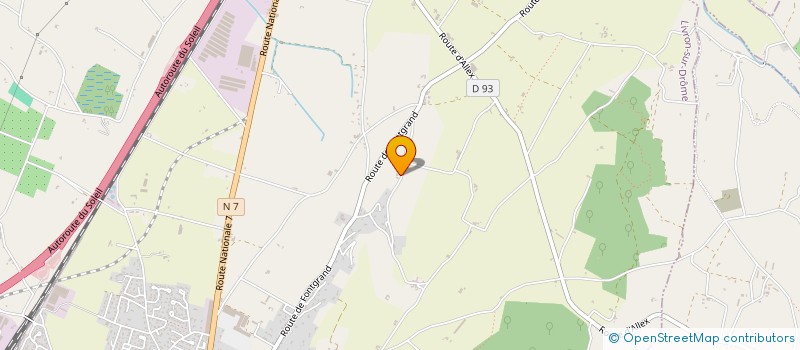 localisation de l'entreprise SARL LOMBARD DISTRIBUTION  LIVRON-SUR-DROME