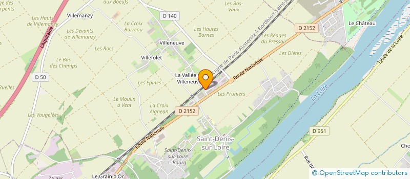 localisation de l'entreprise SARL LOMET GAEL à SAINT-DENIS-SUR-LOIRE