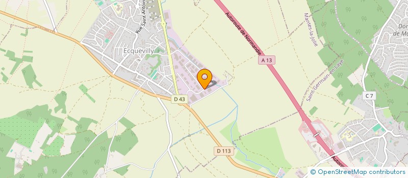 localisation de l'entreprise SARL LOMI  ECQUEVILLY