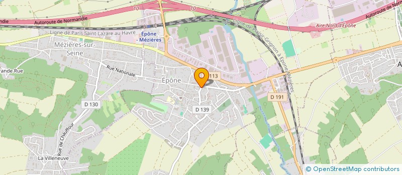 localisation de l'entreprise SARL LONDON TRADING  EPONE