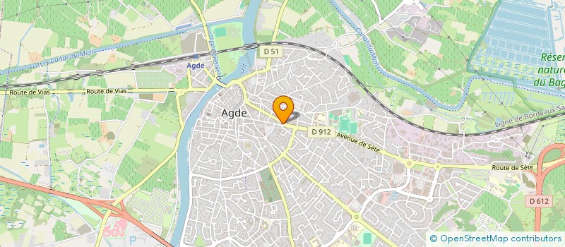 localisation de l'entreprise SARL LONNOY ET FILLES à AGDE