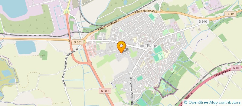 localisation de l'entreprise SARL LOON BATIMENT  LOON-PLAGE