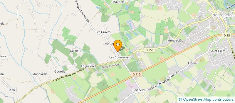 localisation de l'entreprise SARL LOPES  ALBIAS