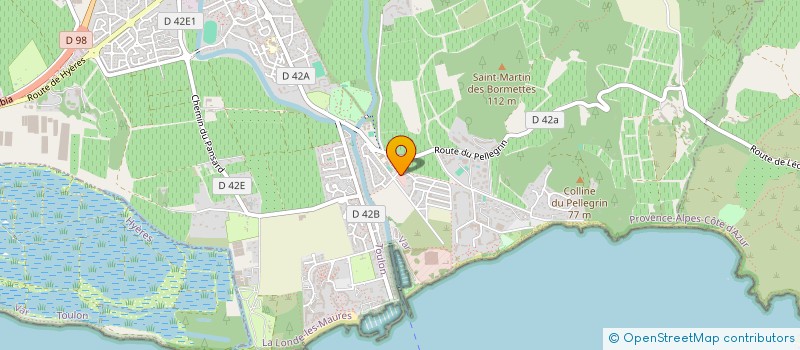 localisation de l'entreprise SARL LOPEZ à LA LONDE LES MAURES