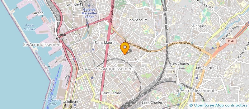 localisation de l'entreprise SARL LOPEZ BOISSONS à MARSEILLE