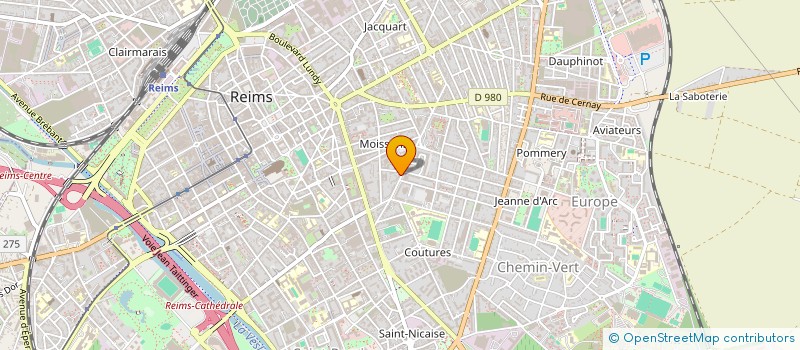 localisation de l'entreprise SARL LOR à REIMS
