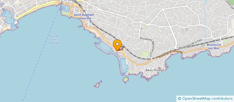 localisation de l'entreprise SARL LORA  SAINT-RAPHAEL