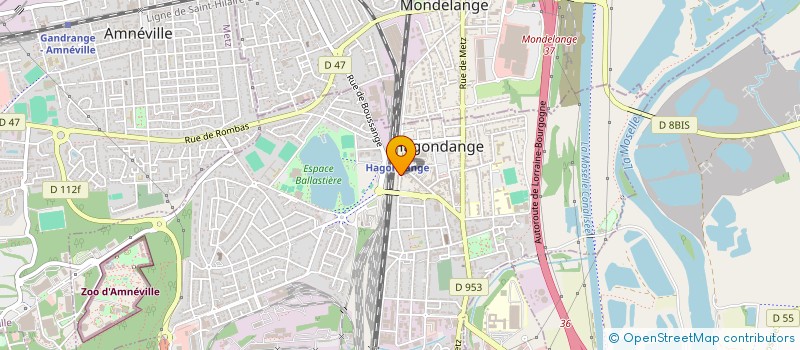 localisation de l'entreprise SARL LORBEX à HAGONDANGE